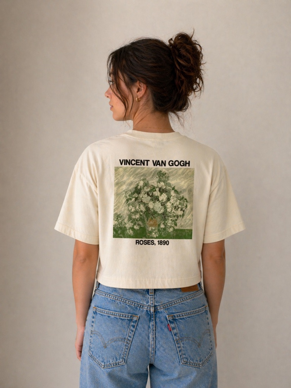Organic Collective Vincent Van Gogh Tee 🌿 size large, NWT